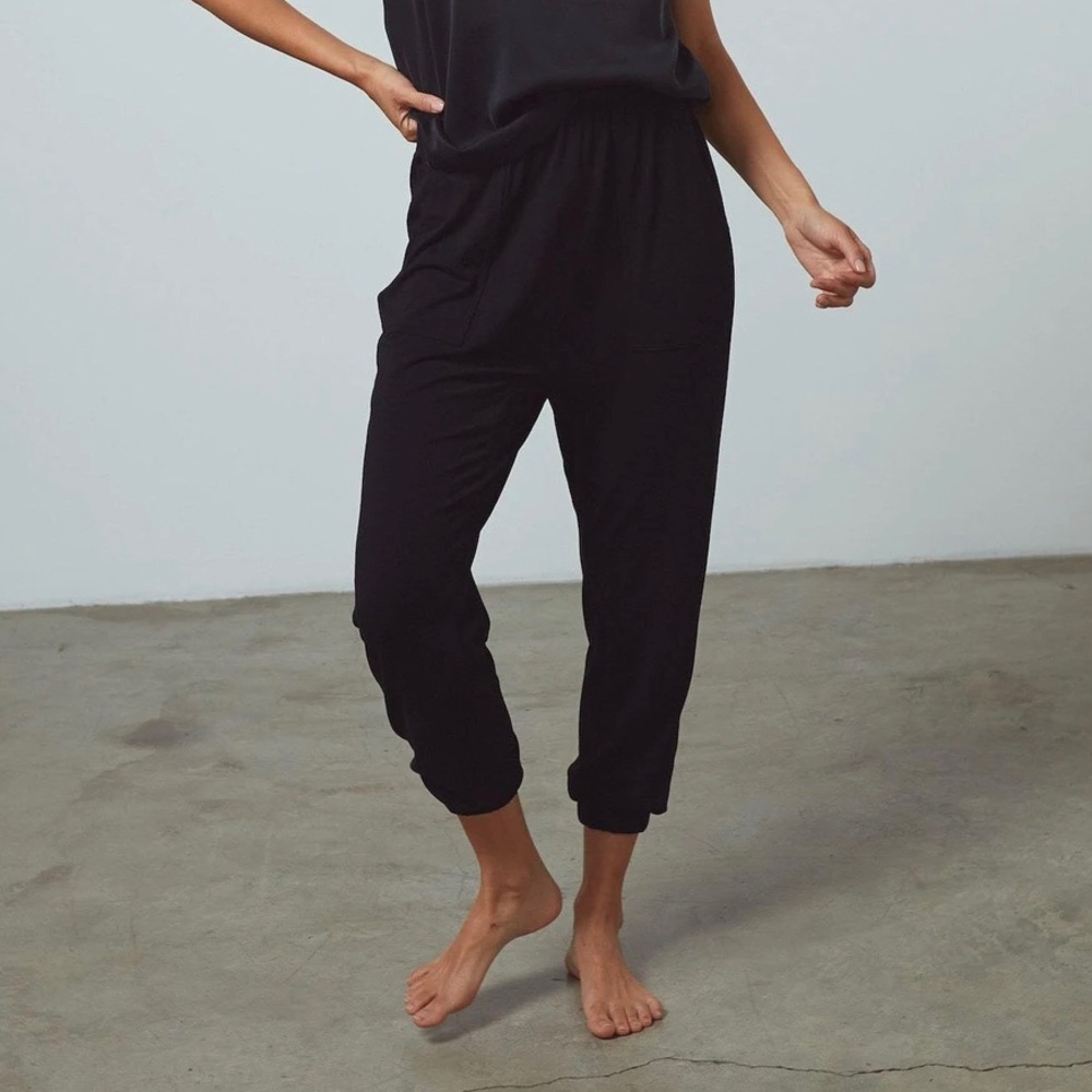 Lunya soft draped jogger pants